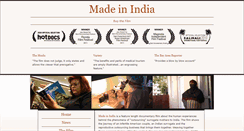 Desktop Screenshot of madeinindiamovie.com